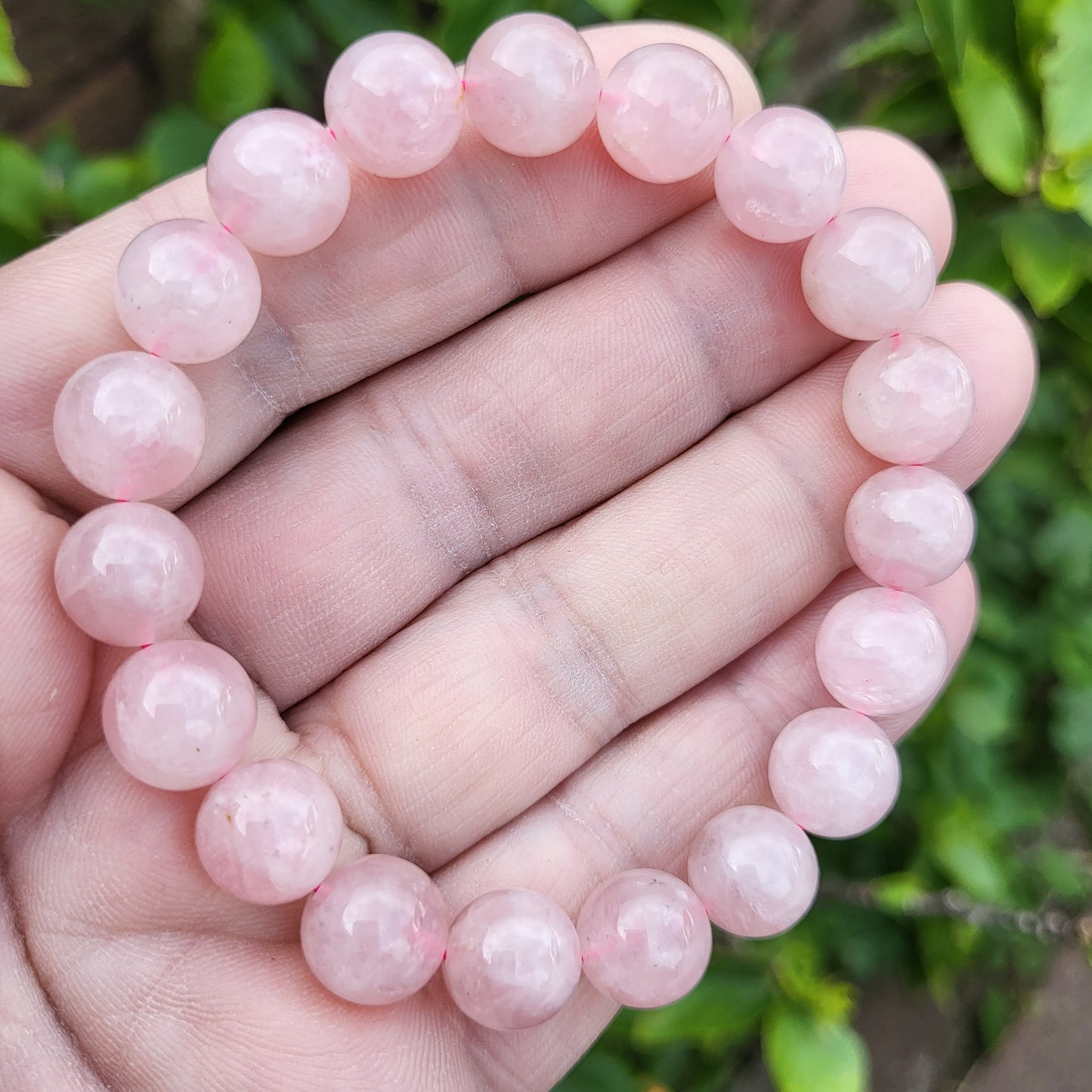 Rose Quartz Bracelet 8mm, 10mm or 12mm