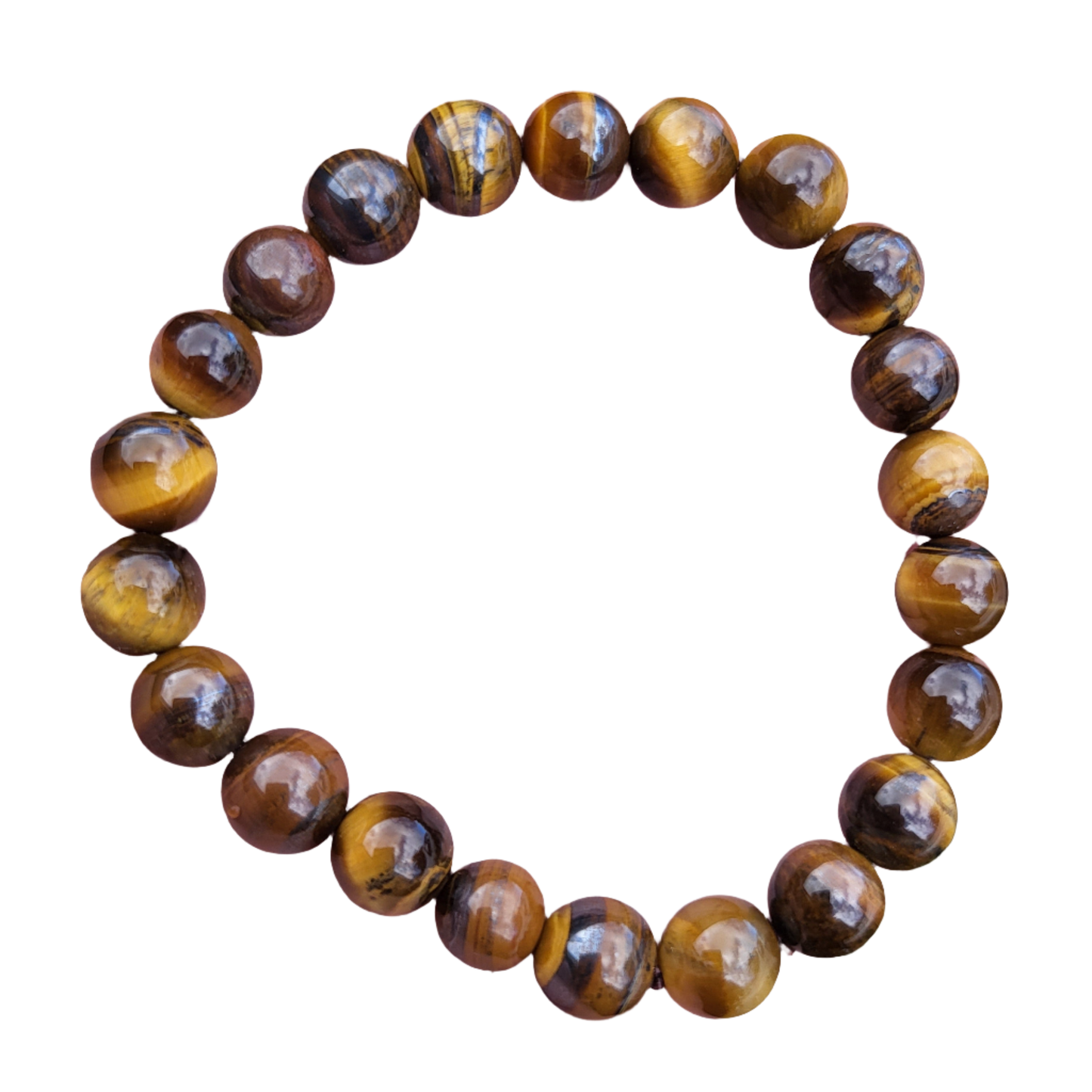 Tigers eye Bracelet 8mm and 12mm