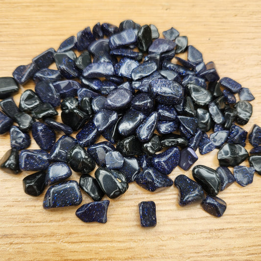 Blue Sandstone crystal chips