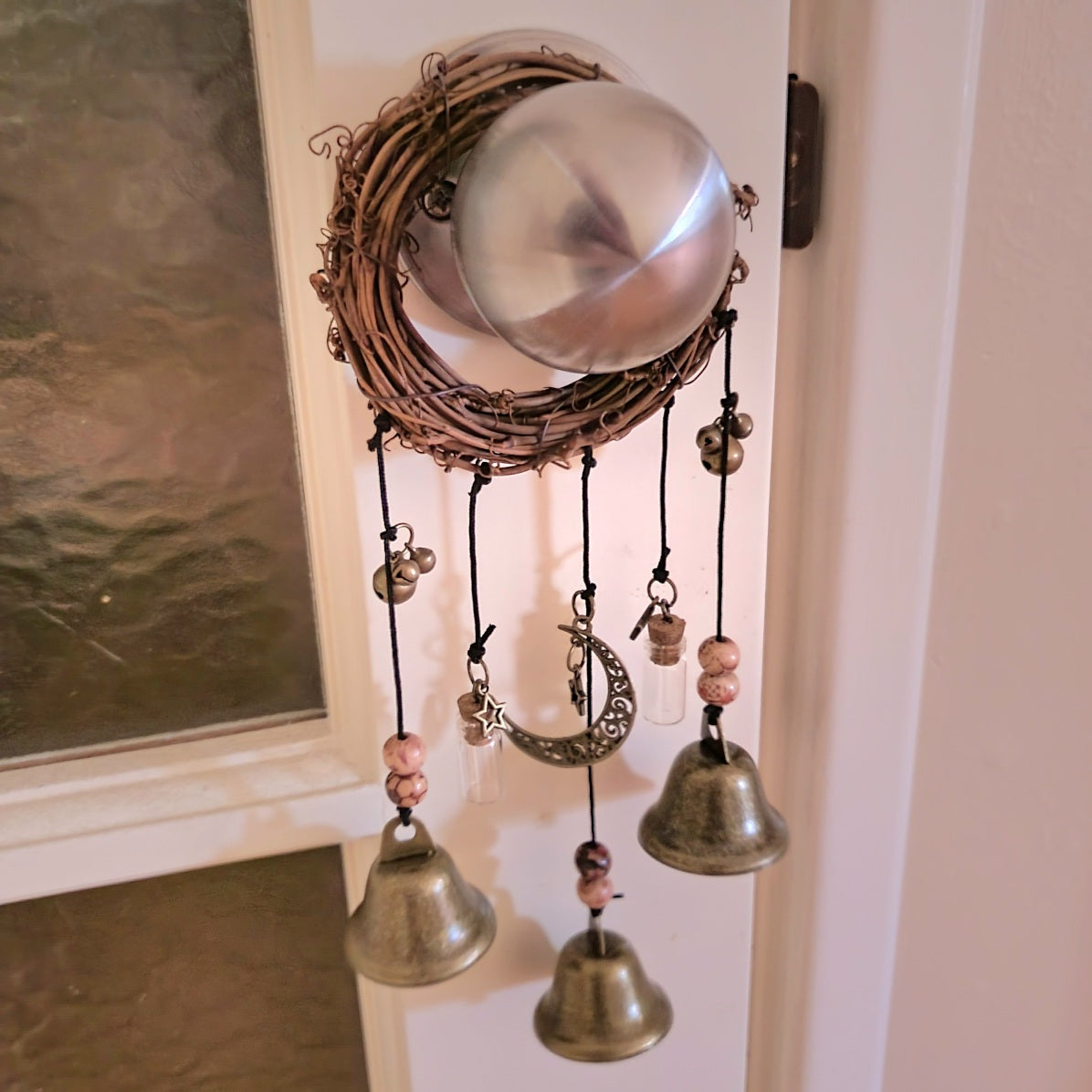 Witches bells for door knob