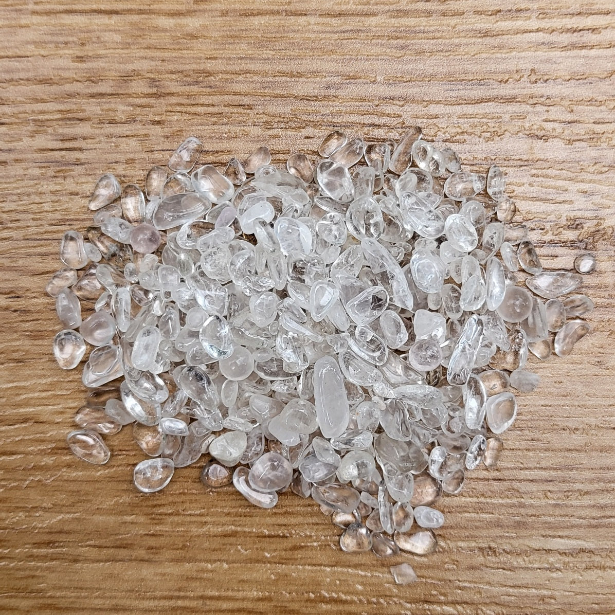 Clear Quartz crystal chips