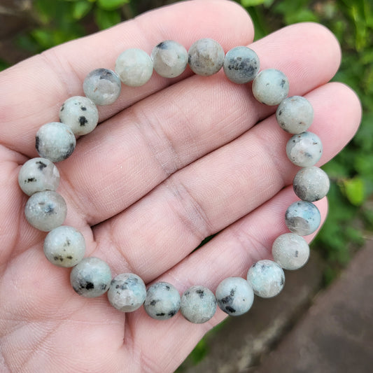 Kiwi Jasper Bracelet 8mm