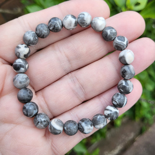 Thousand Eye Jasper Bracelet 8mm