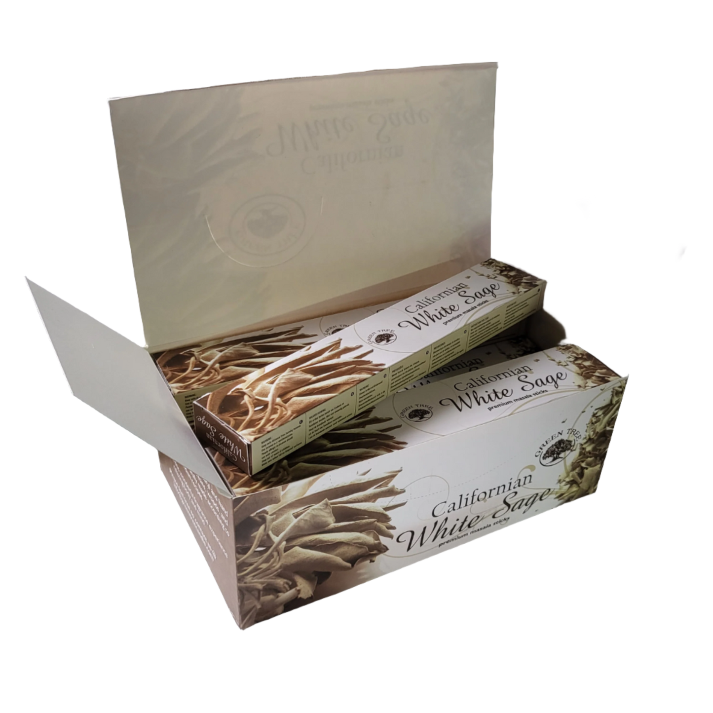 Californian white sage Incense box of 12 packets