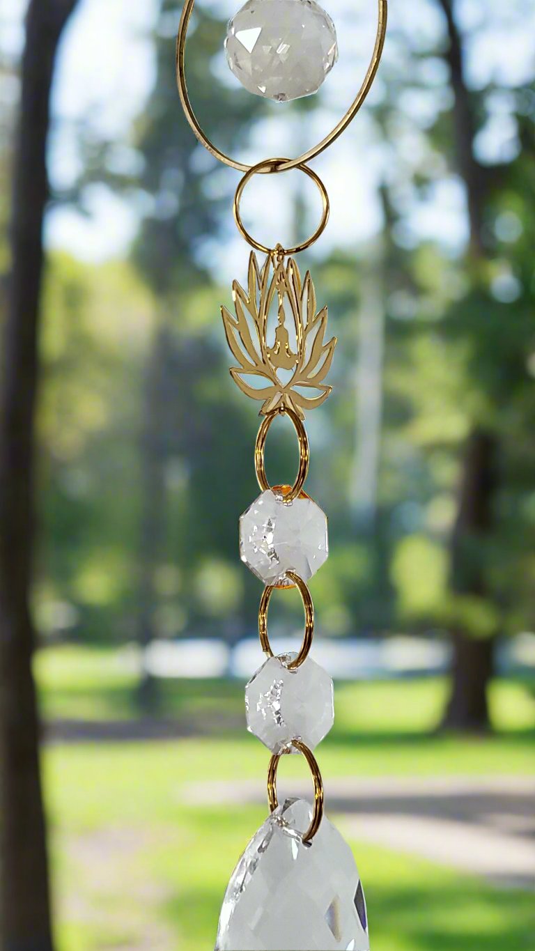 Suncatcher -  Rose quartz