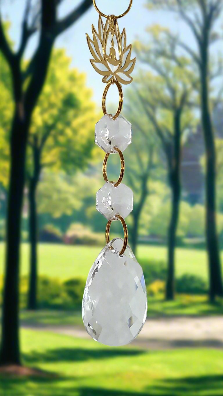 Suncatcher -  Rose quartz