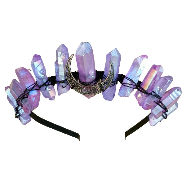 Crystal Crown Pink/blue aura