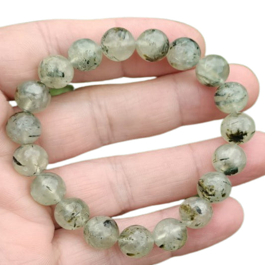 Prehnite Bracelet 8mm or 12mm