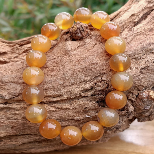 Yellow Agate Bracelet